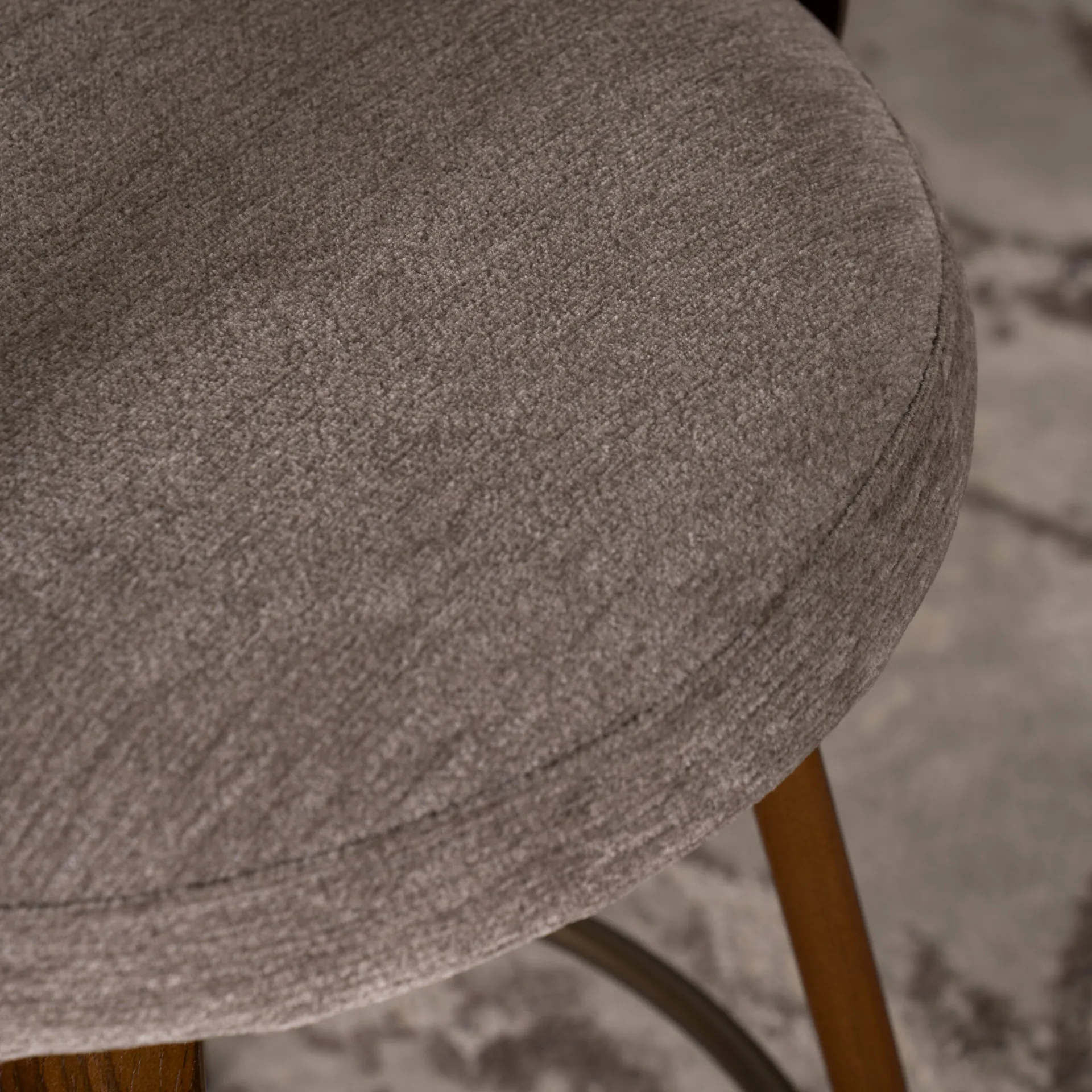 Juniper Bar Chair -Walnut and Taupe thumbnail 3