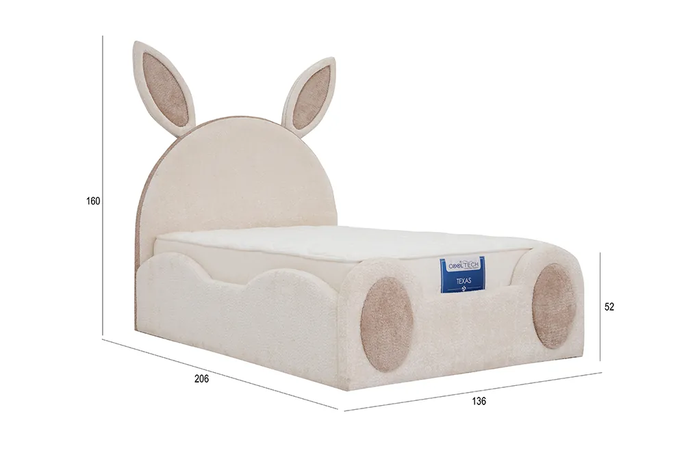 Bunny Kids Bed - 190 x 90 - Single Size thumbnail 6