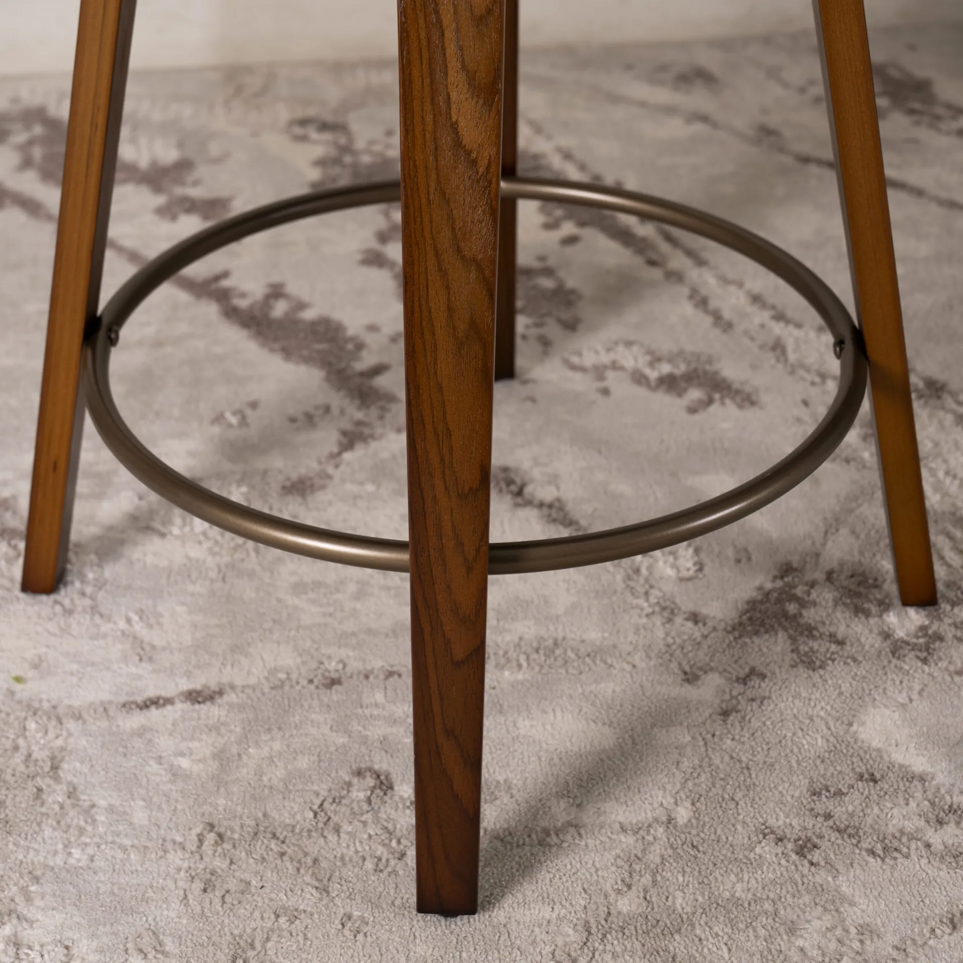 Juniper Bar Chair -Walnut and Taupe thumbnail 5