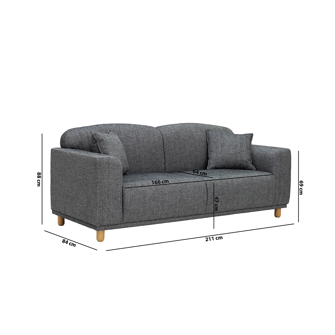 The Tristan 3-Seater Sofa thumbnail 5