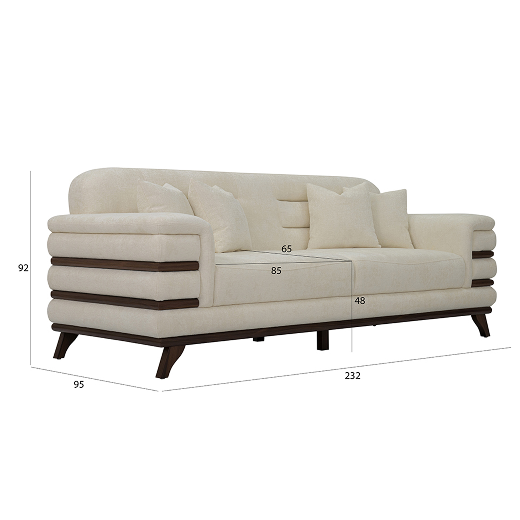 The Leipzig 3-Seater Sofa thumbnail 9
