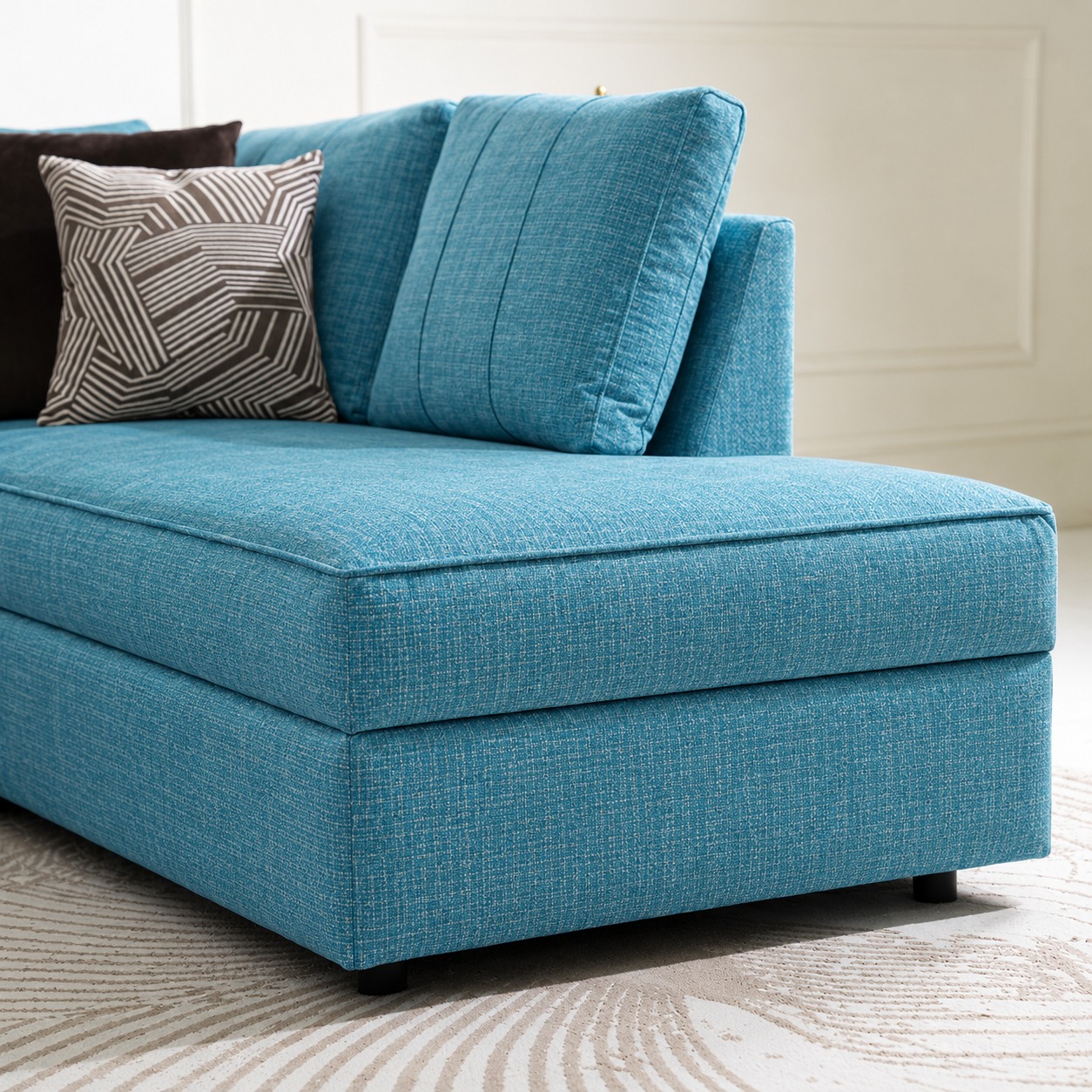 Dayana Corner Sofa - Blue thumbnail 6