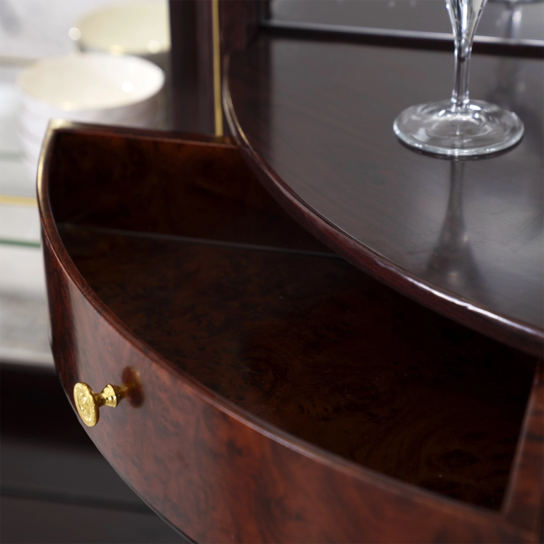 Bar Cabinet – Cherry Gold thumbnail 6