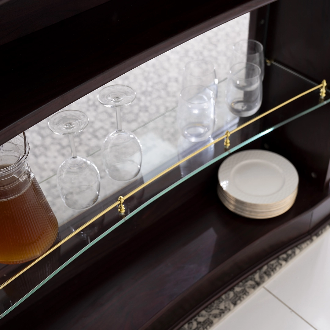 Bar Cabinet – Cherry Gold thumbnail 9