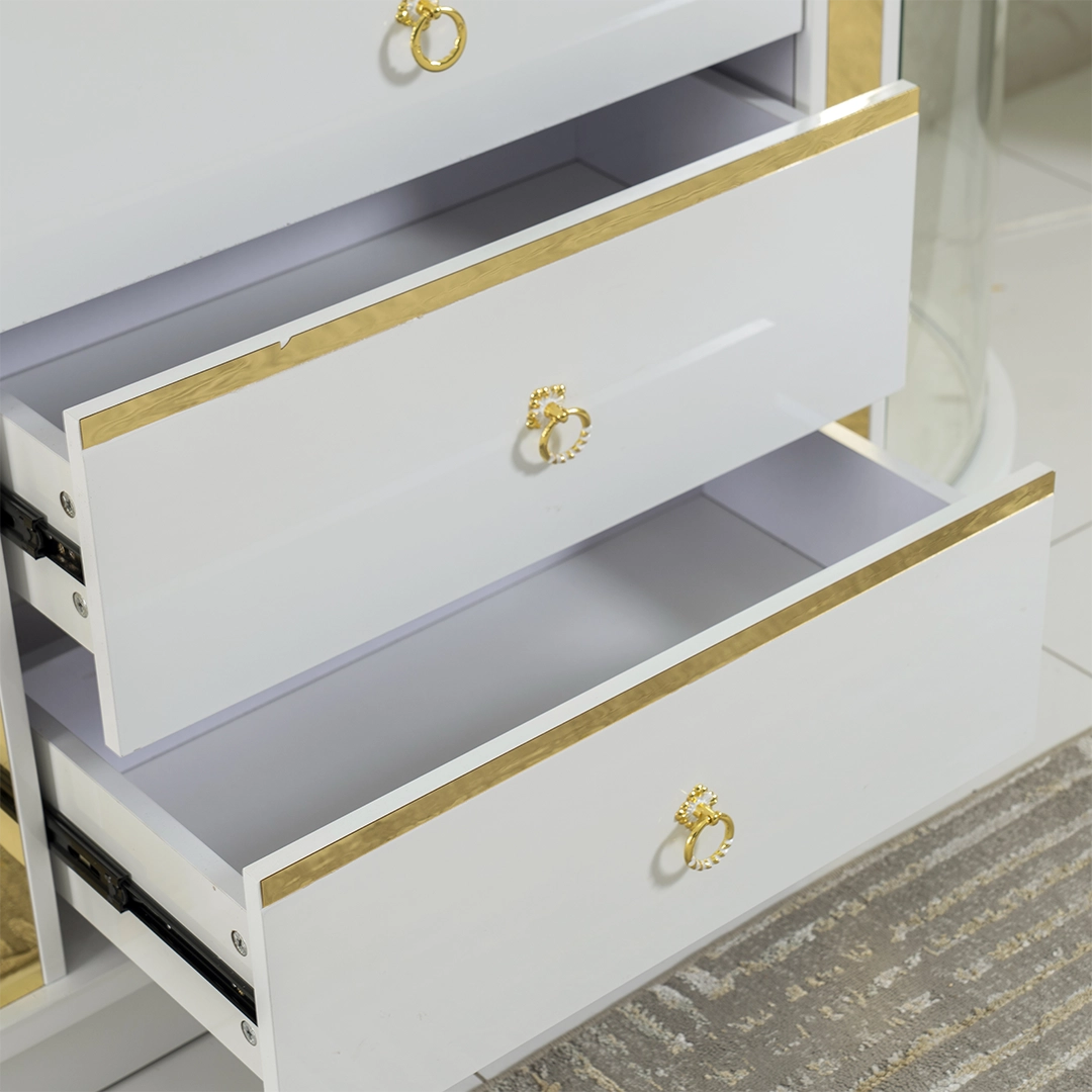 Wine Cabinet Model-8876 – White thumbnail 19