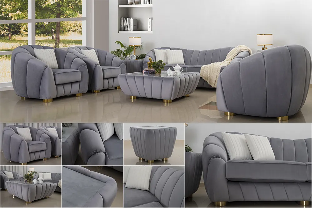 Shell 7-Seater Sofa Set thumbnail 2