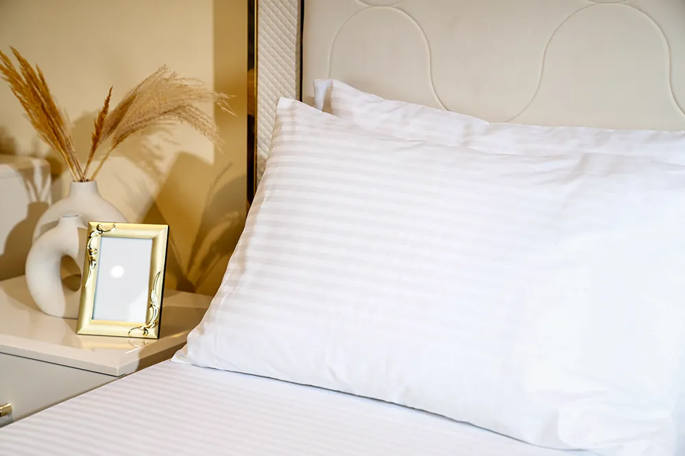 Ashley Pillow Case – White