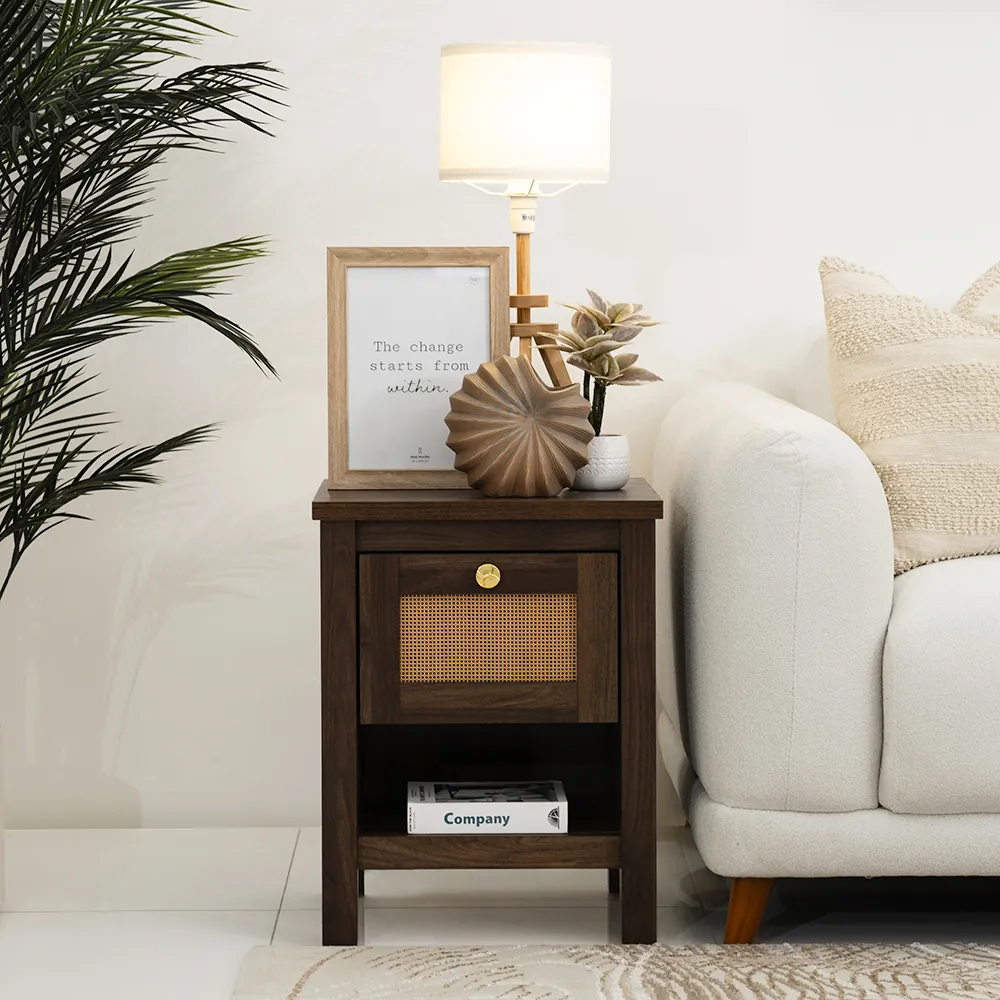 Agoda End Table - Walnut