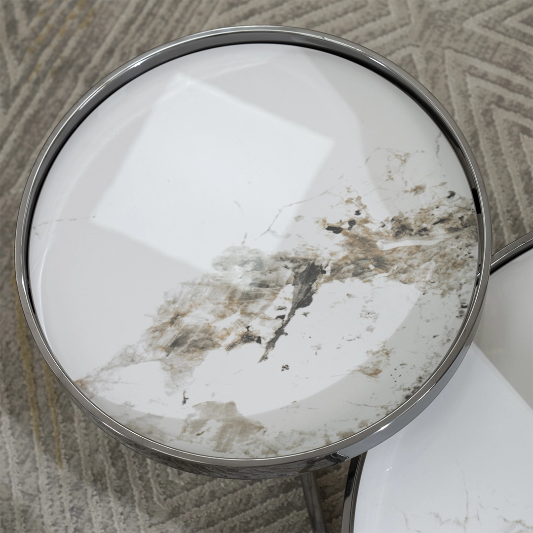 Alexandra Coffee Table Set Of 2 -Black thumbnail 5