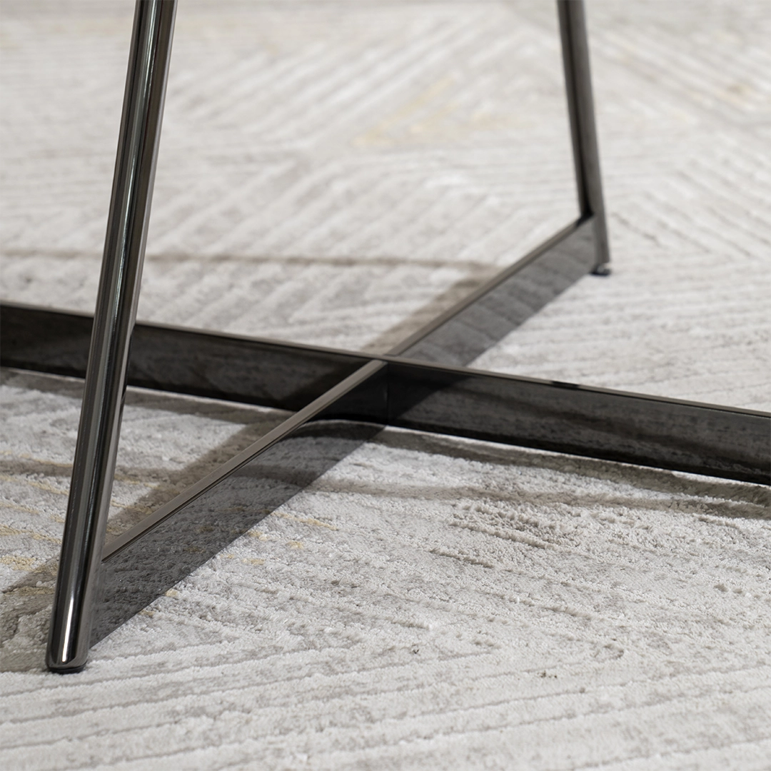 Alexandra Coffee Table Set Of 2 -Black thumbnail 7