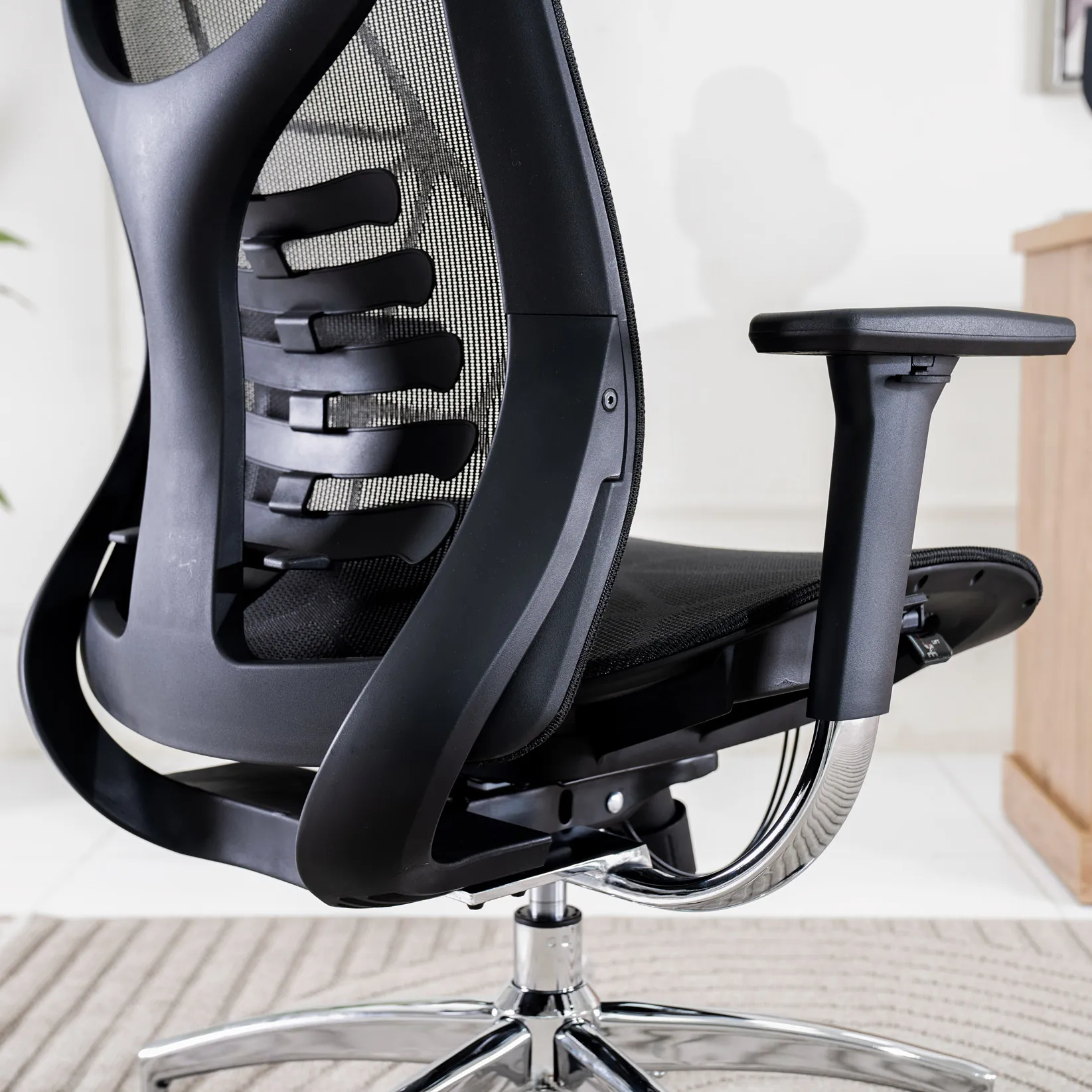 Alford High Back Office Chair -Black thumbnail 12