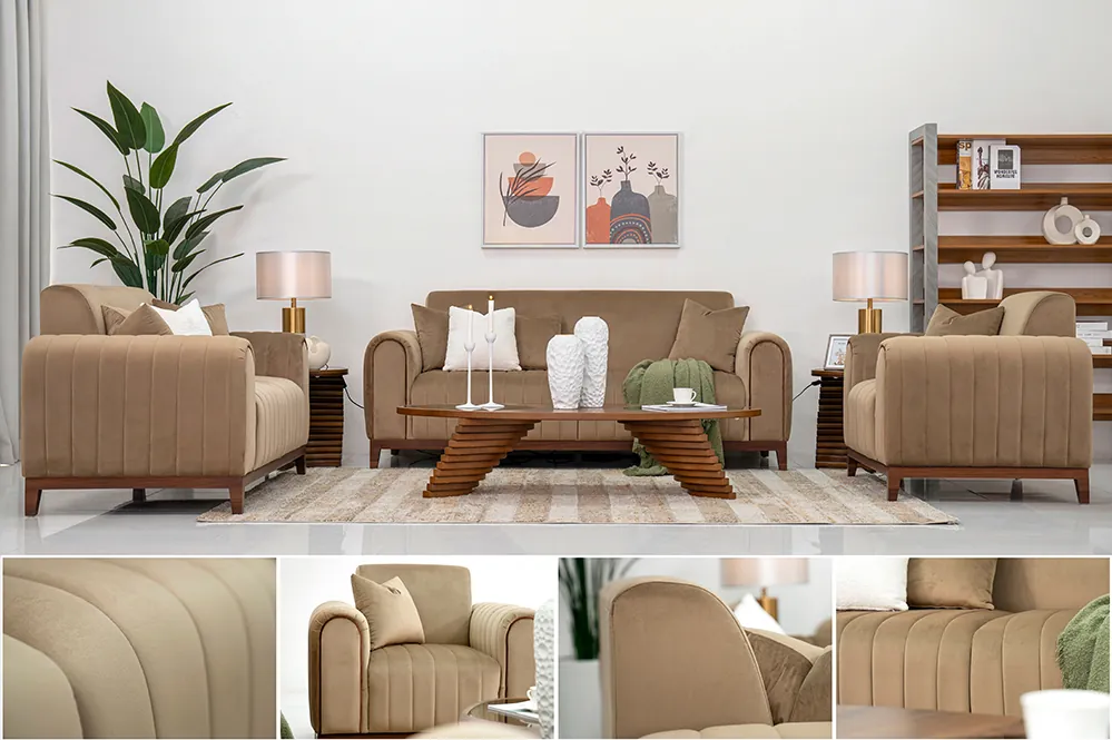 Amala 6-Seater Sofa Set thumbnail 2