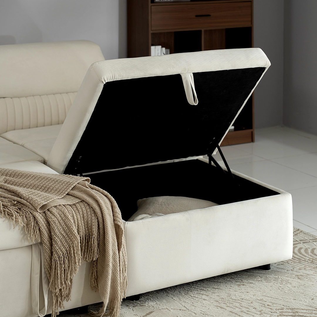 Amaze Corner Sofa Bed With Storage thumbnail 11