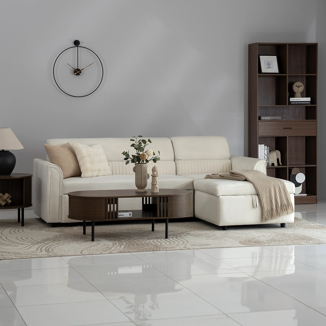Amaze Corner Sofa Bed With Storage