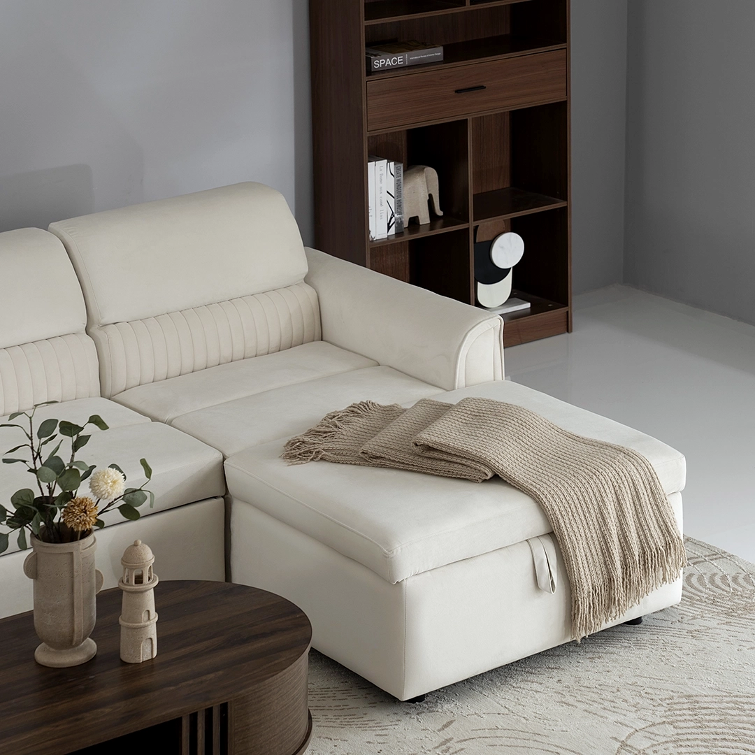 Amaze Corner Sofa Bed With Storage thumbnail 4