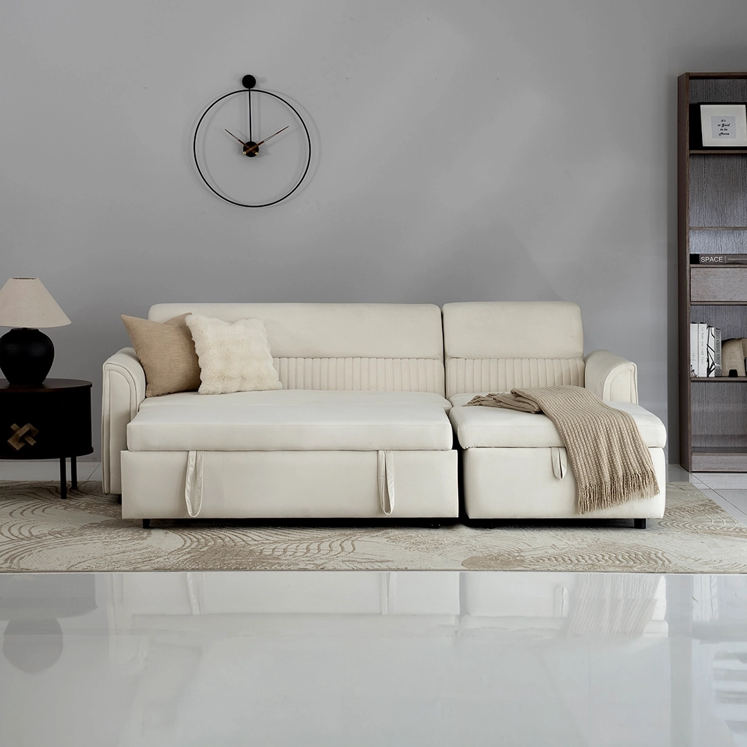 Amaze Corner Sofa Bed With Storage thumbnail 9
