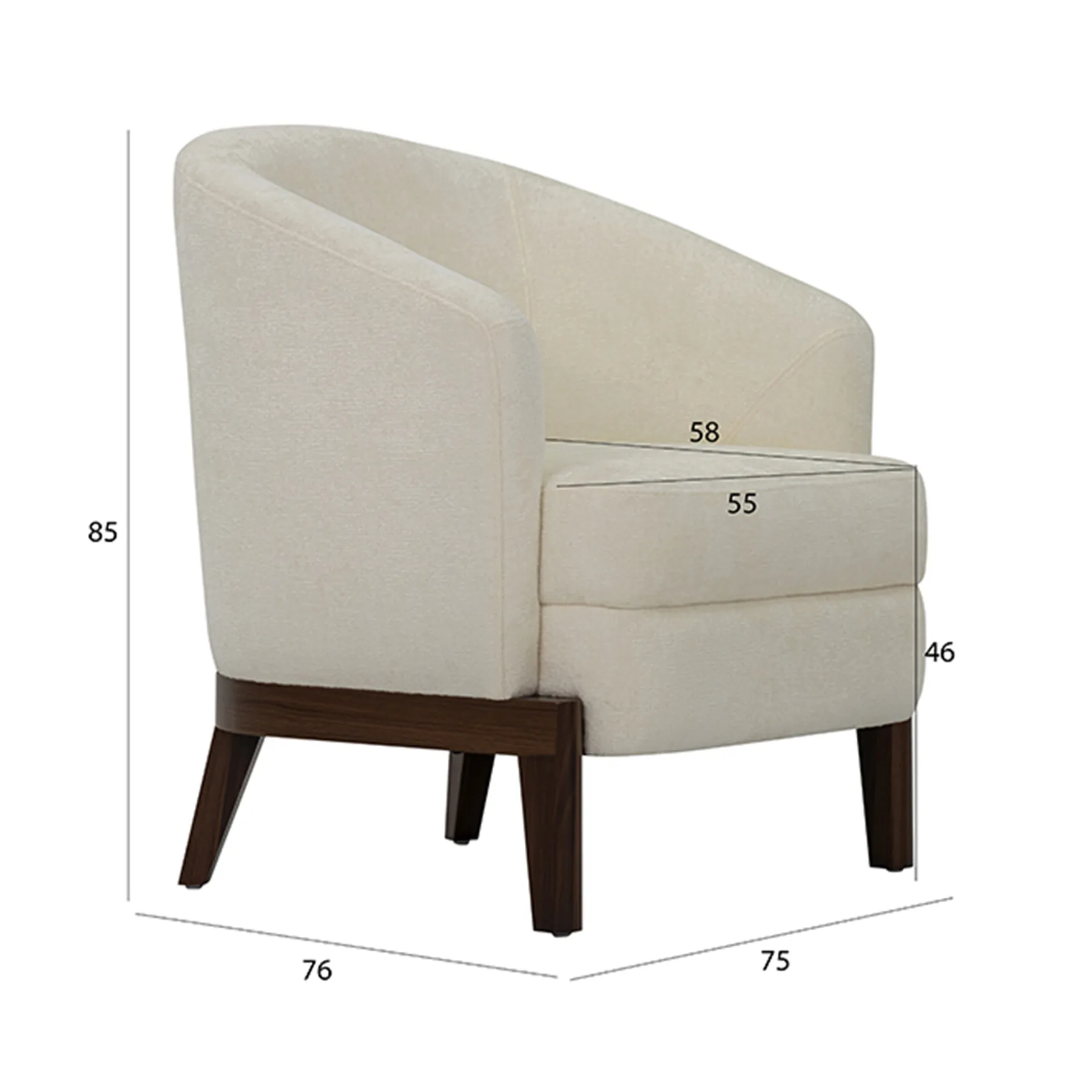 The Leipzig Single Seater Sofa thumbnail 7