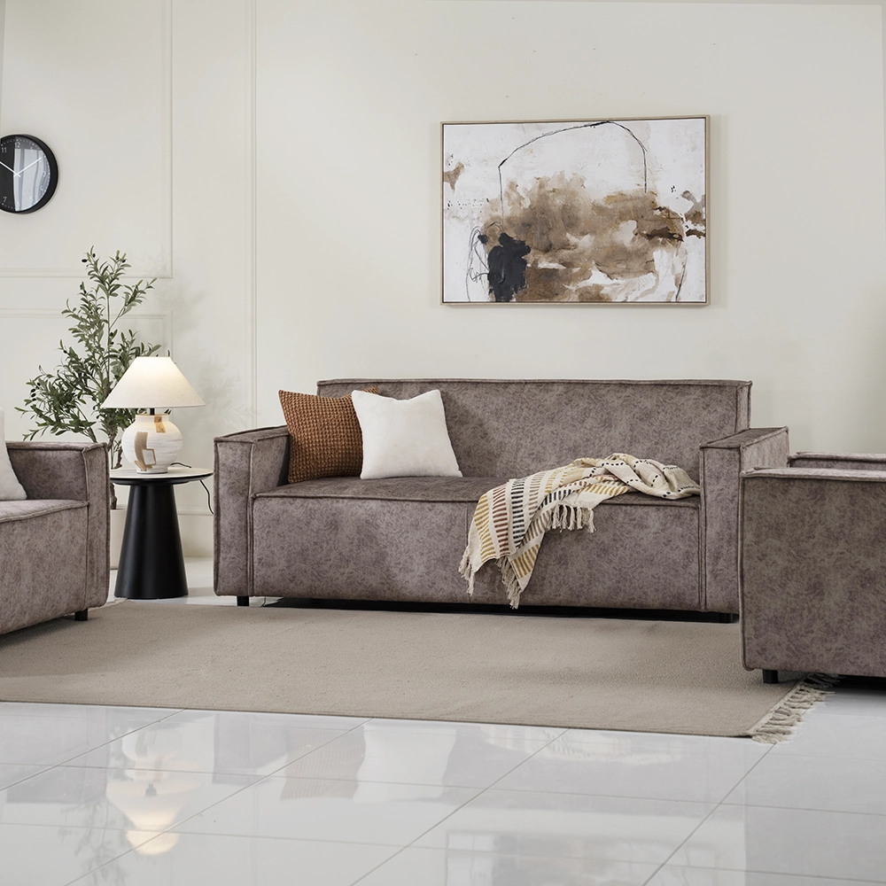 The Astoria Sofa Cum Bed Set -Taupe thumbnail 5