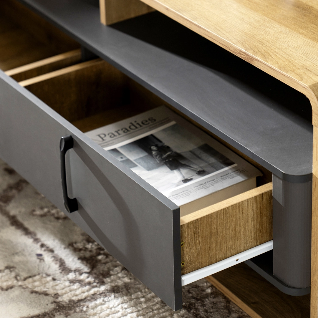 Atrisa Coffee Table -Rivera Oak/Grey thumbnail 6