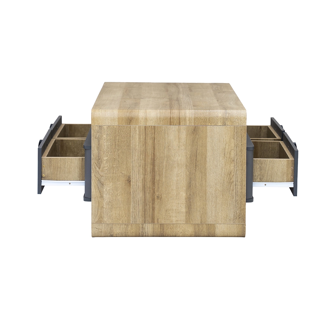 Atrisa Coffee Table -Rivera Oak/Grey thumbnail 8