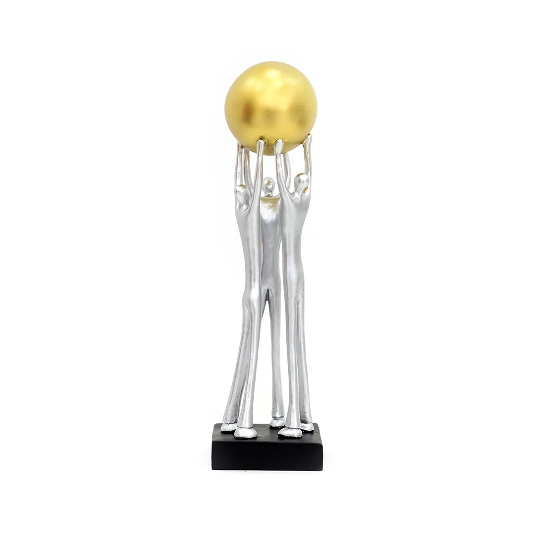 Auric Polyresin Teamwork Accent -32cm thumbnail 4