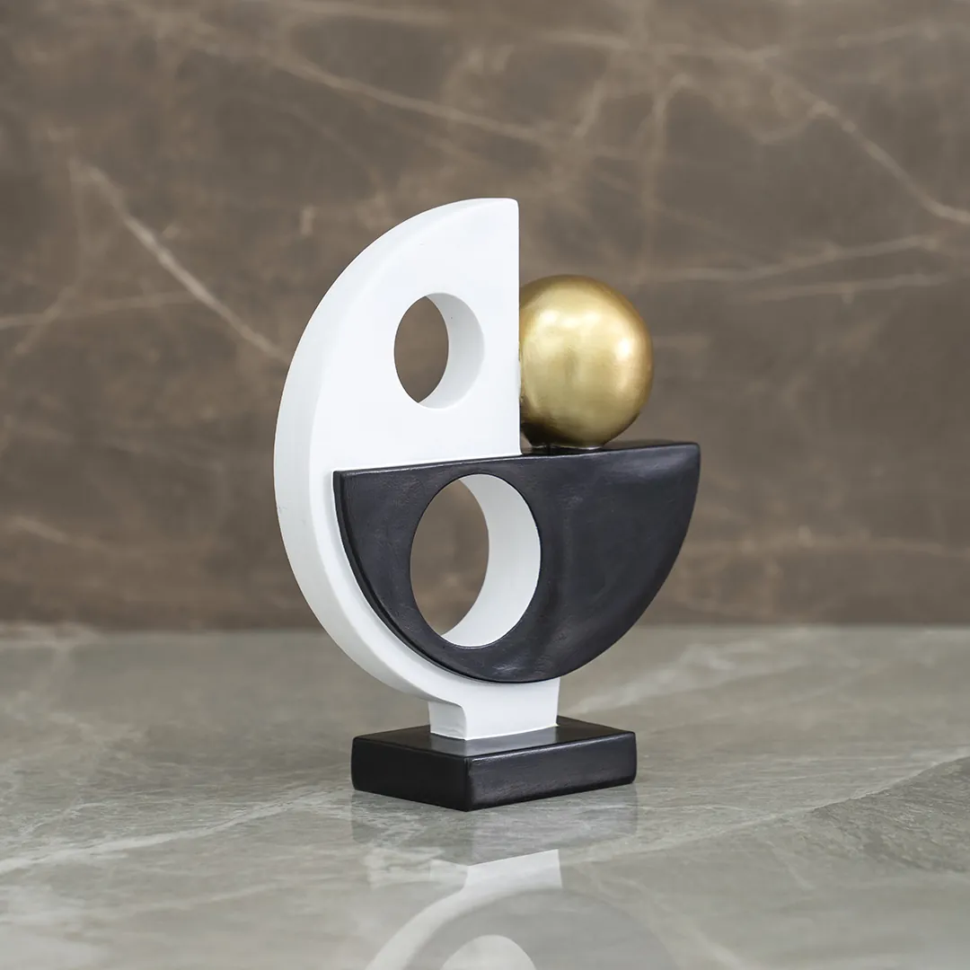 Auric Polyresin Abstract Accent -21.2cm thumbnail 3