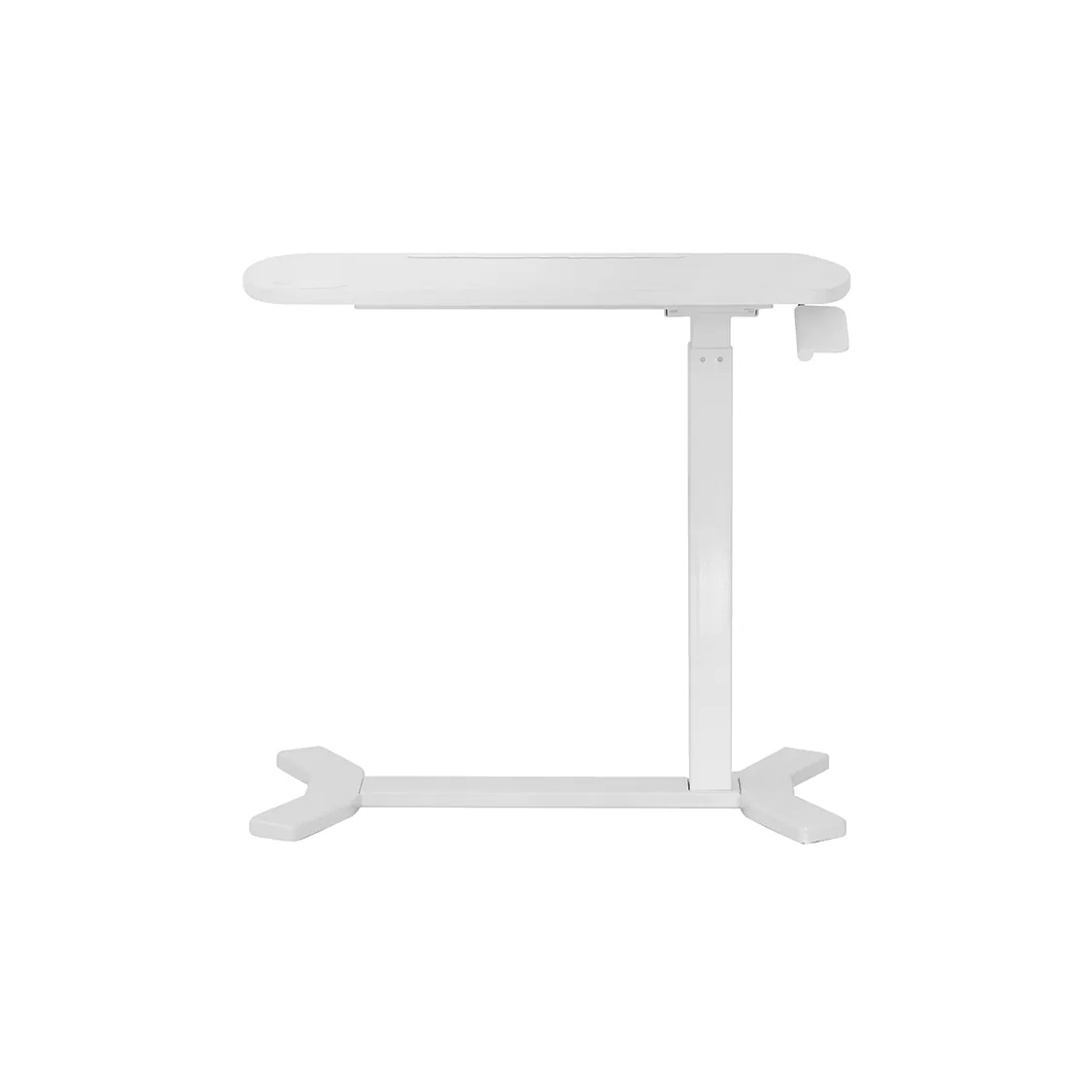 Austin Manual Standing End Table - White thumbnail 7