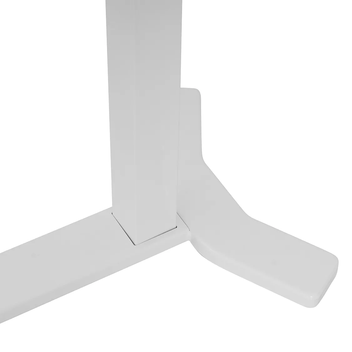 Austin Manual Standing End Table - White thumbnail 5