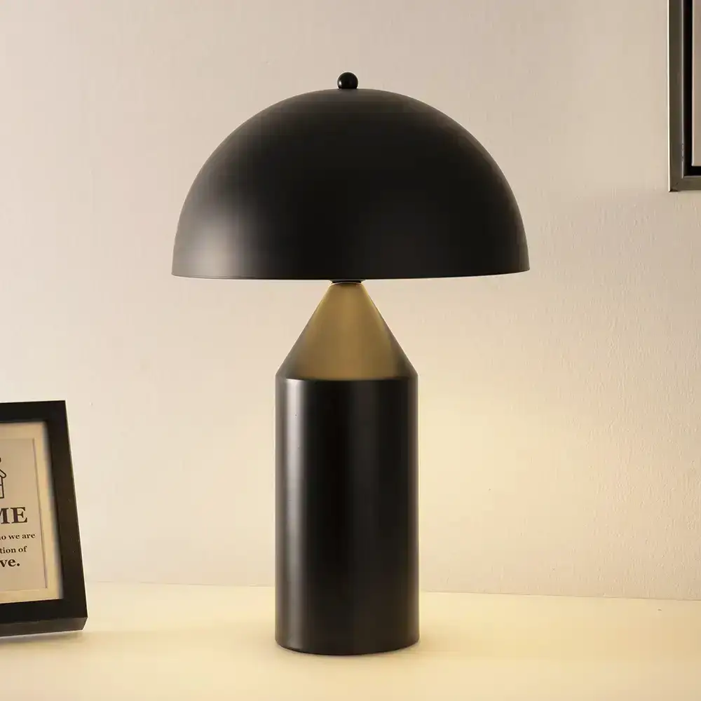 Avero Metal Table Lamp Black -45cm thumbnail 3