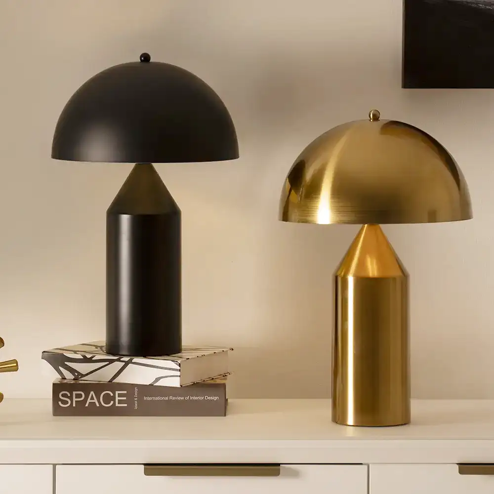 Avero Metal Table Lamp Black -45cm thumbnail 5