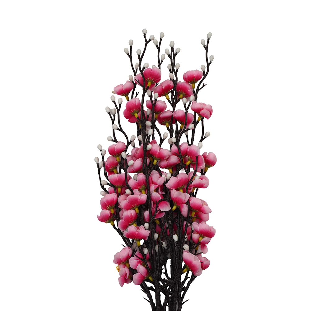 Grevia Plum Blossom Set Without Vase -Red 55Cm thumbnail 3