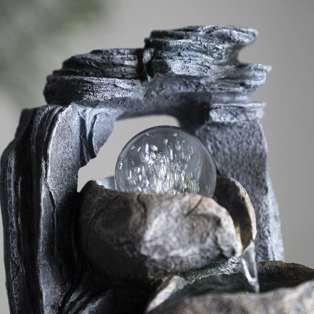 Rivulet Indoor Fountain With Crystal Ball thumbnail 4