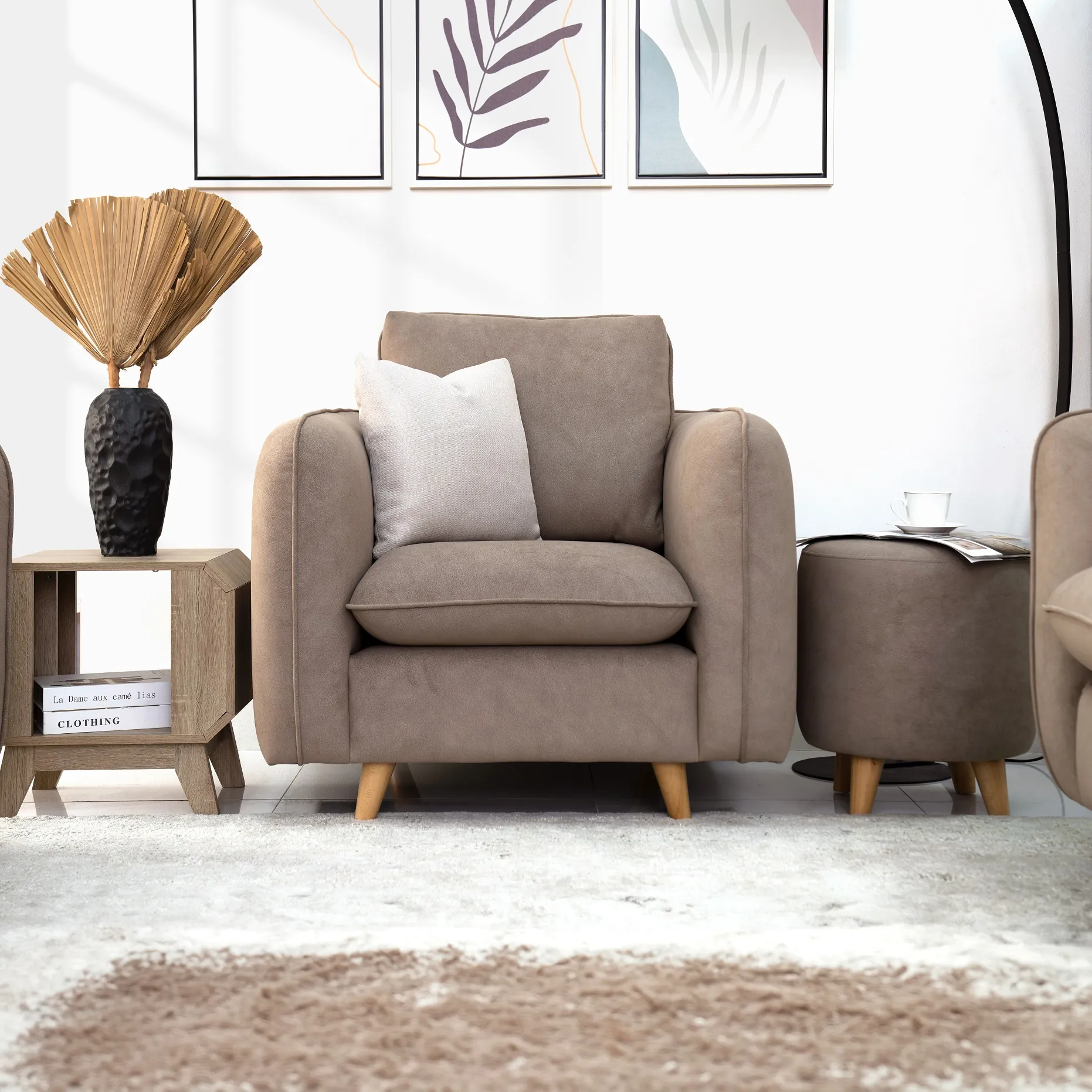 Ayilin Lux Single Seater Sofa
