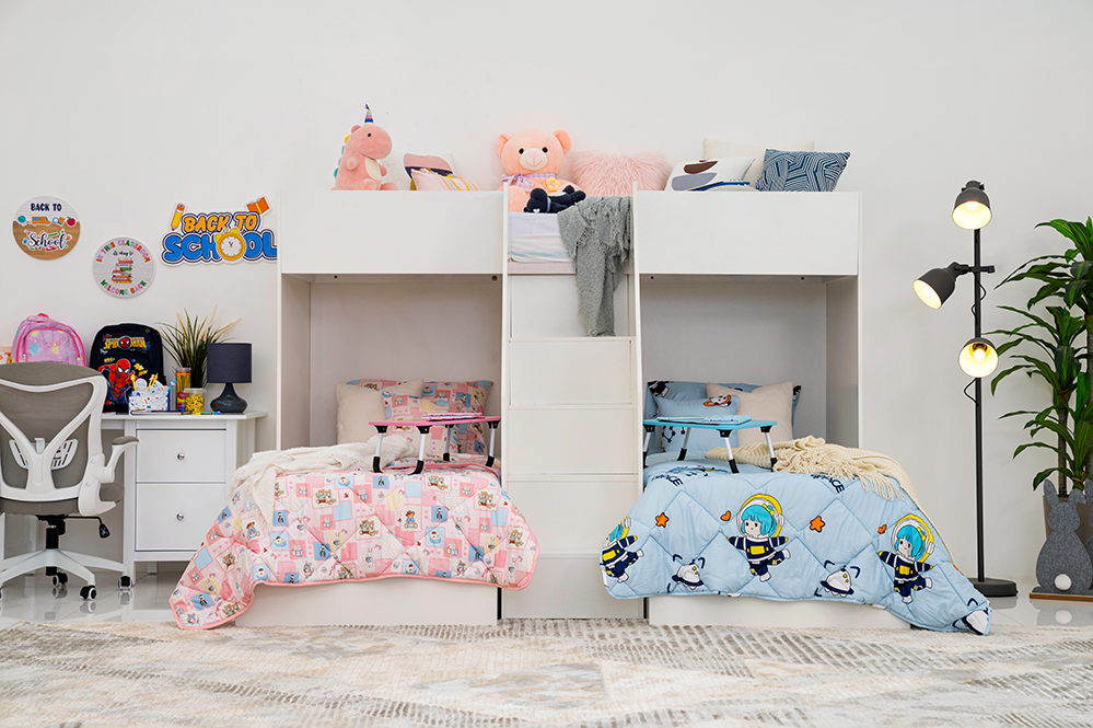 Barbie Multi Layered Kid Bunk Bed
