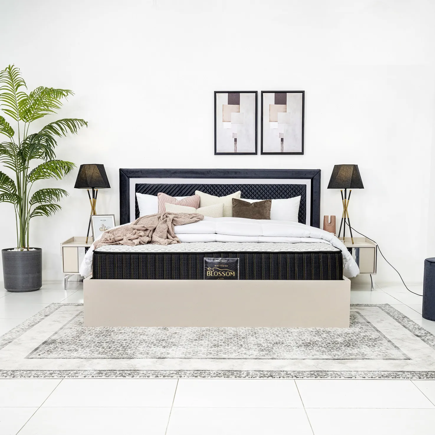 Blossom Memory Foam Bonnell Spring Mattress thumbnail 2