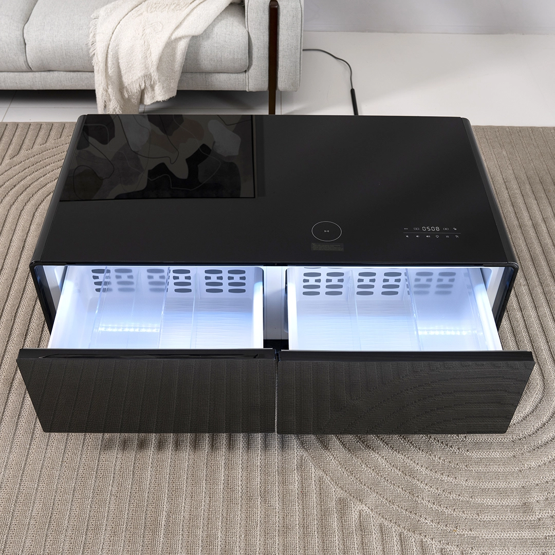 Bratislava Smart Coffee Table With Built in Fridge thumbnail 5