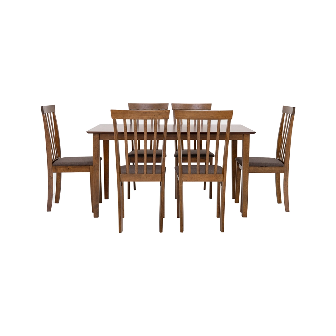 Broadway 6-Seater Dining Set -Antique Oak thumbnail 7