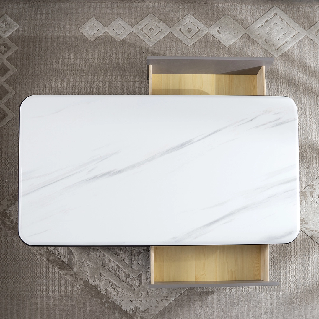 Canik Coffee Table -White thumbnail 5