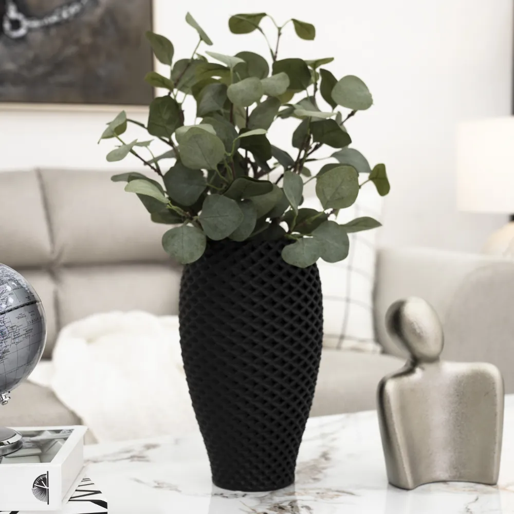Cesena Planter Pot -Black thumbnail 2