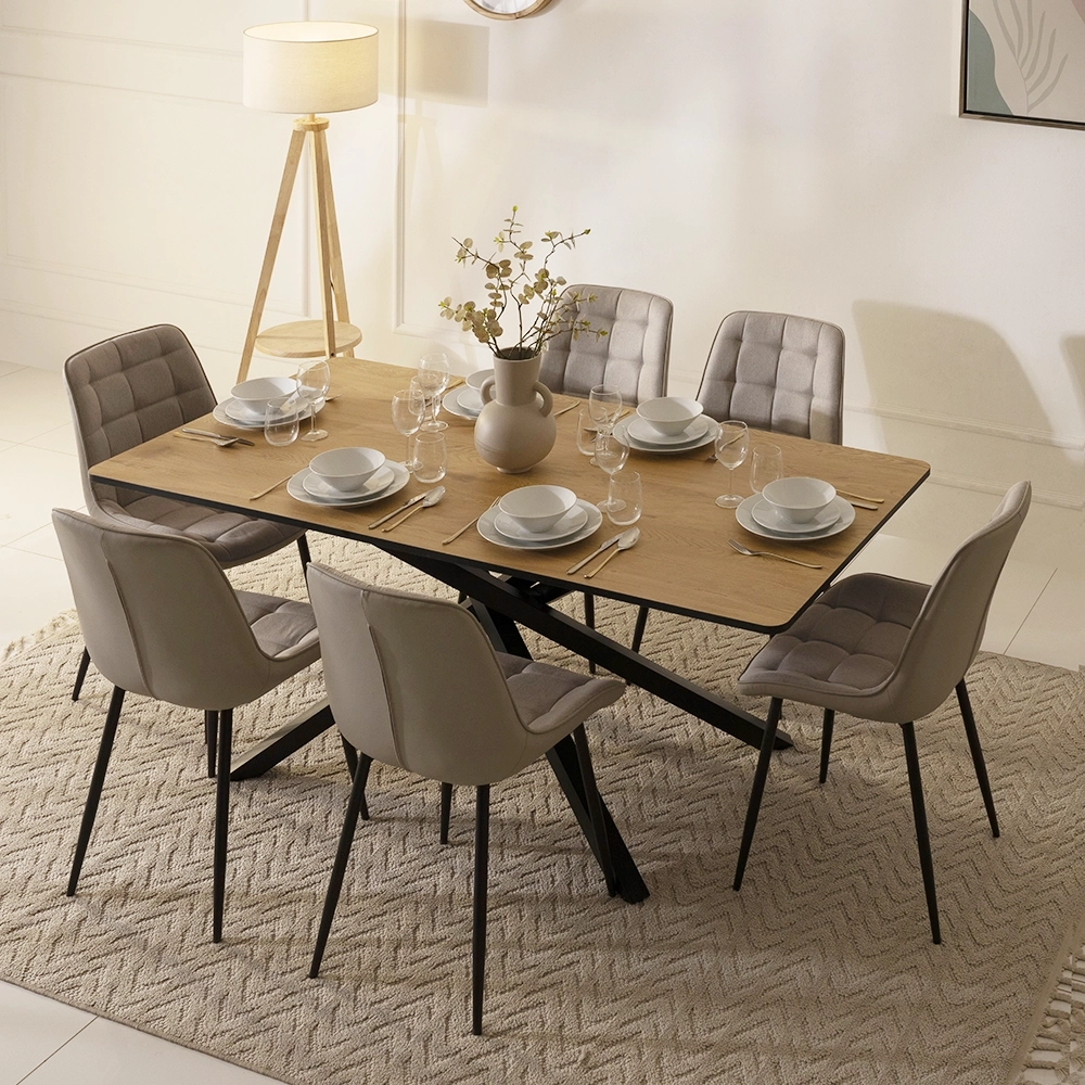 Clara 6-Seater Dining Set thumbnail 3