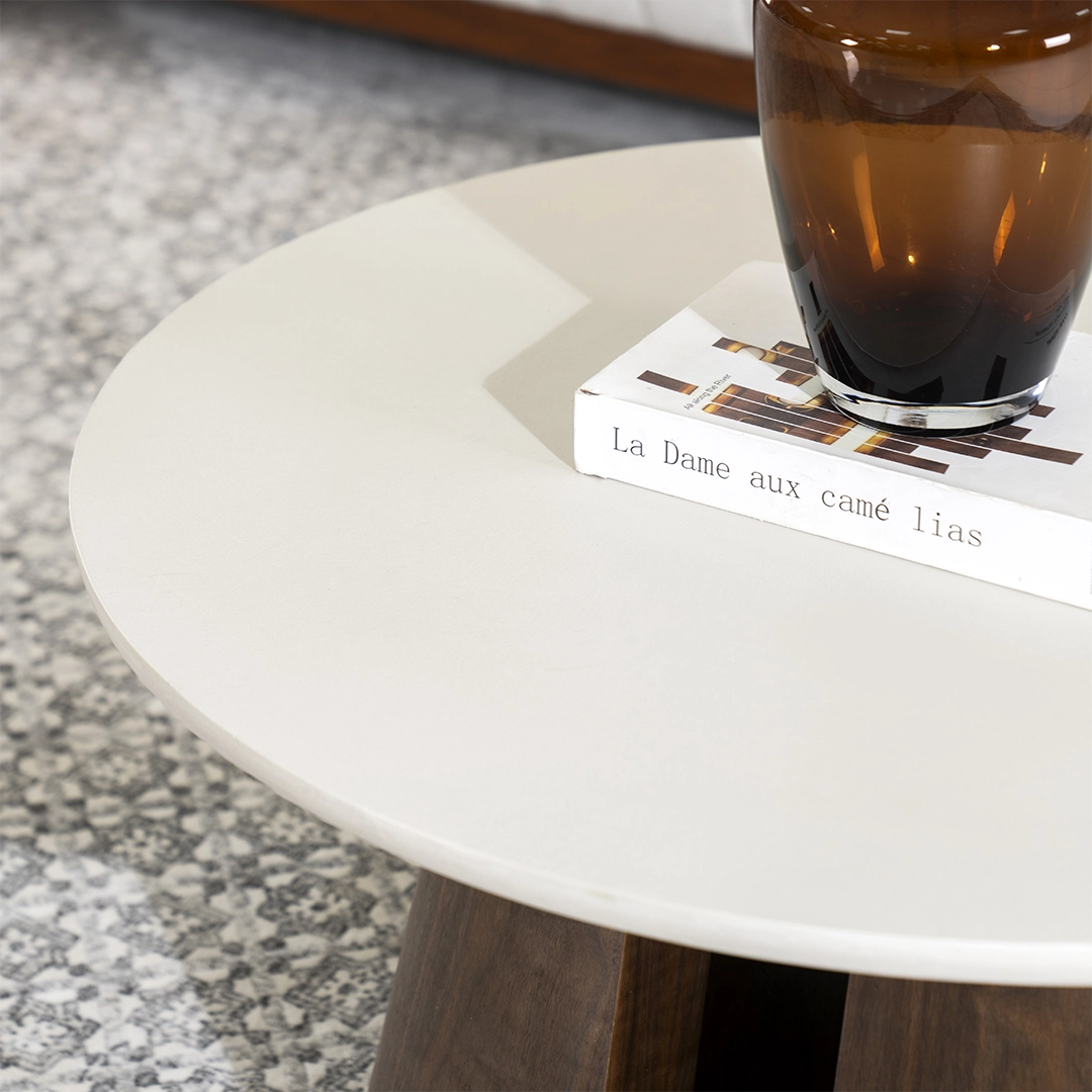 Colton Coffee Table -Light Grey & Dark Walnut thumbnail 7