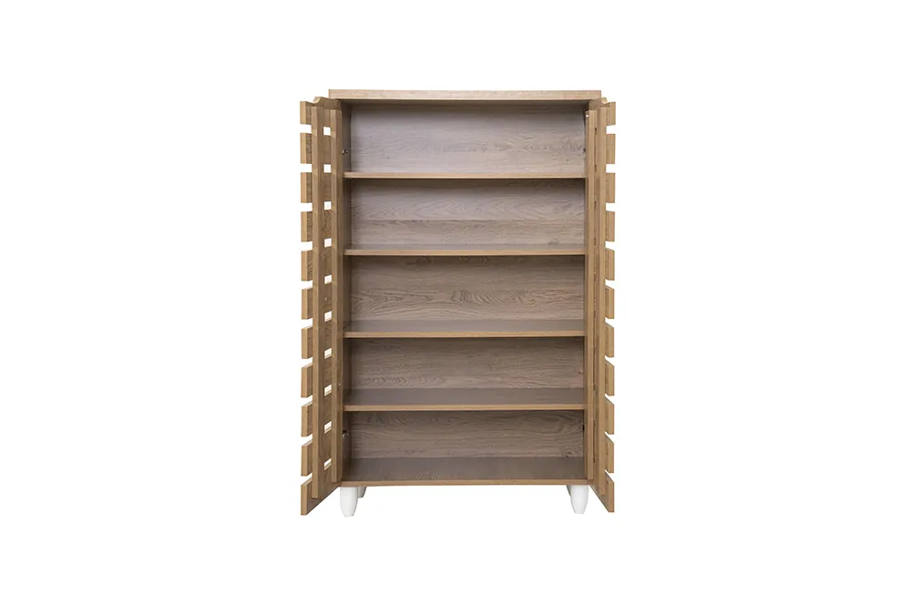 Cove Shoe Cabinet - Oak thumbnail 6