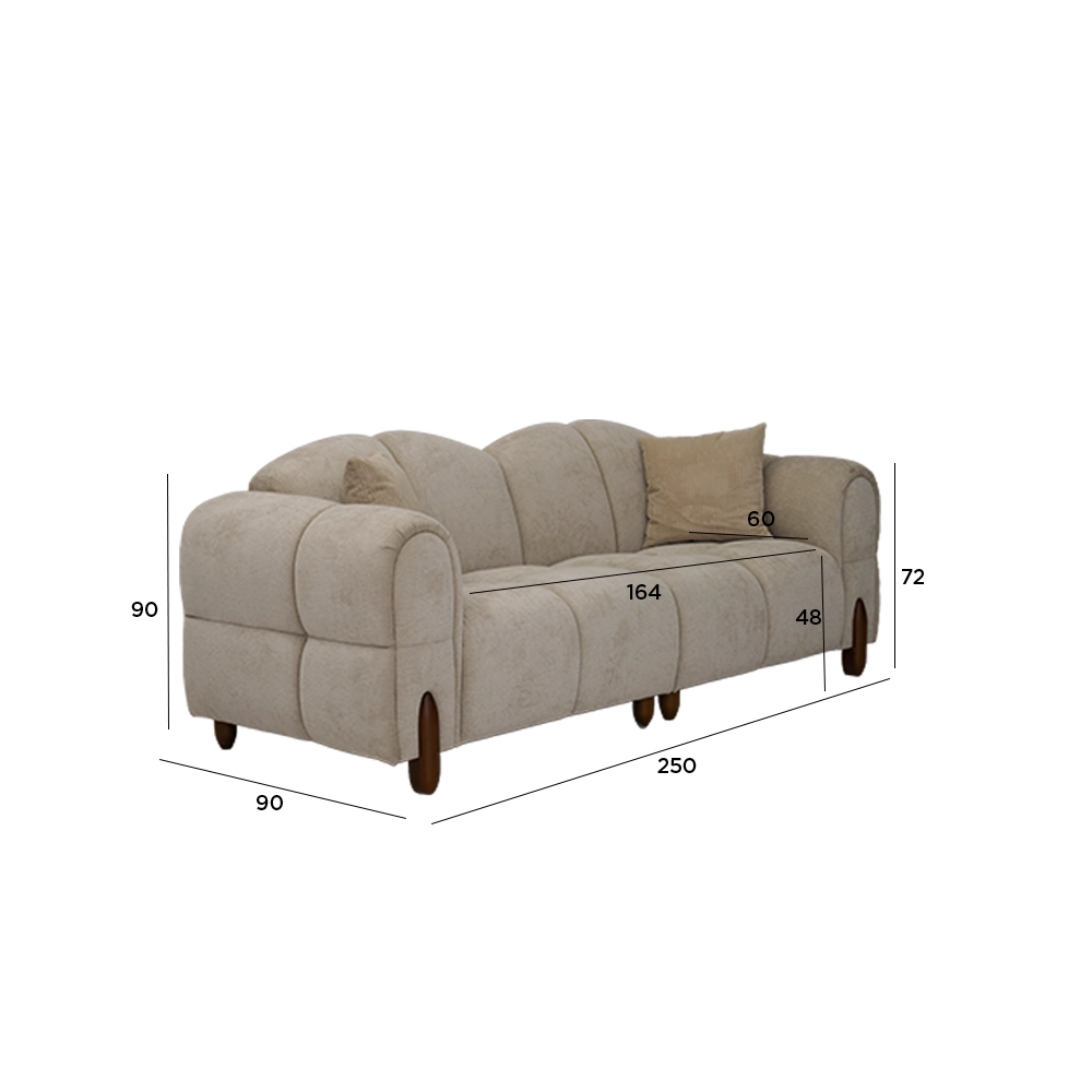 The Crest 3-Seater Sofa thumbnail 9