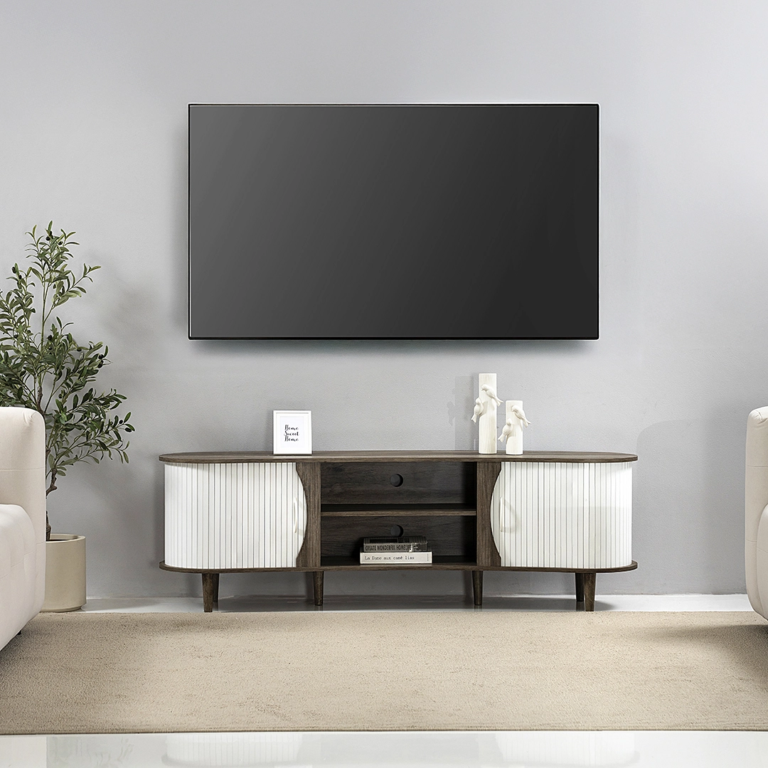 وحدة تلفزيون منحنية 180 CMS