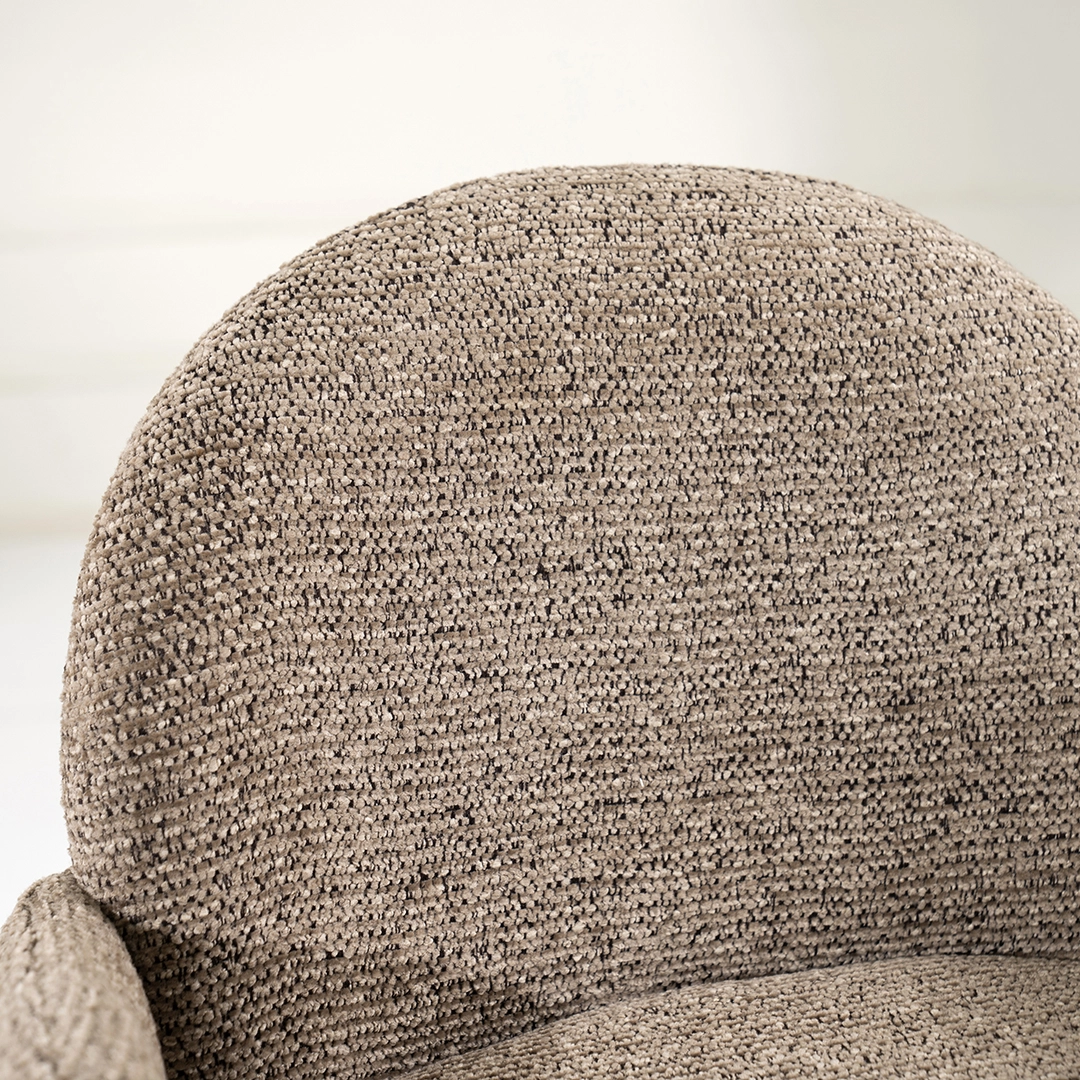 Curvy Bar Stool -Brown & Black thumbnail 7