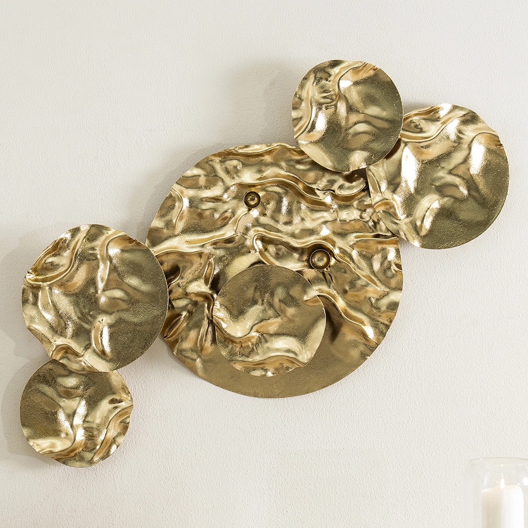 Castora Metal Wall Decor Gold 41x81cm thumbnail 3