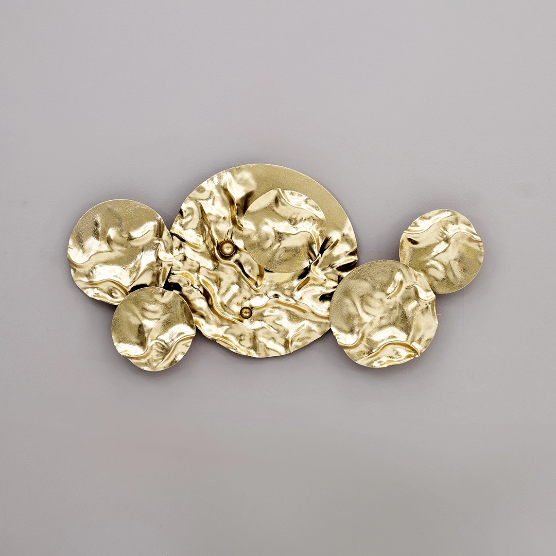 Castora Metal Wall Decor Gold 41x81cm thumbnail 2