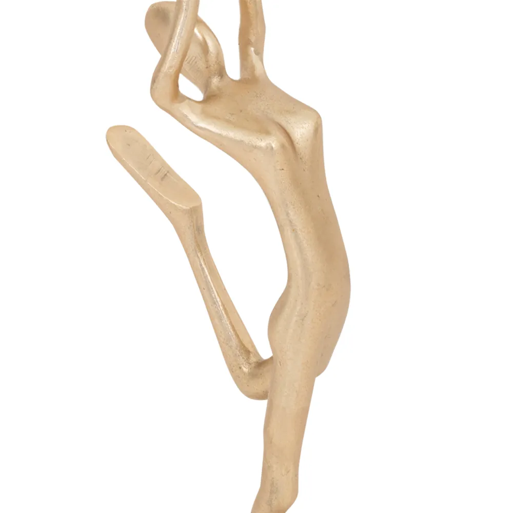 Dancing Lady Accent Table Glass Top thumbnail 5