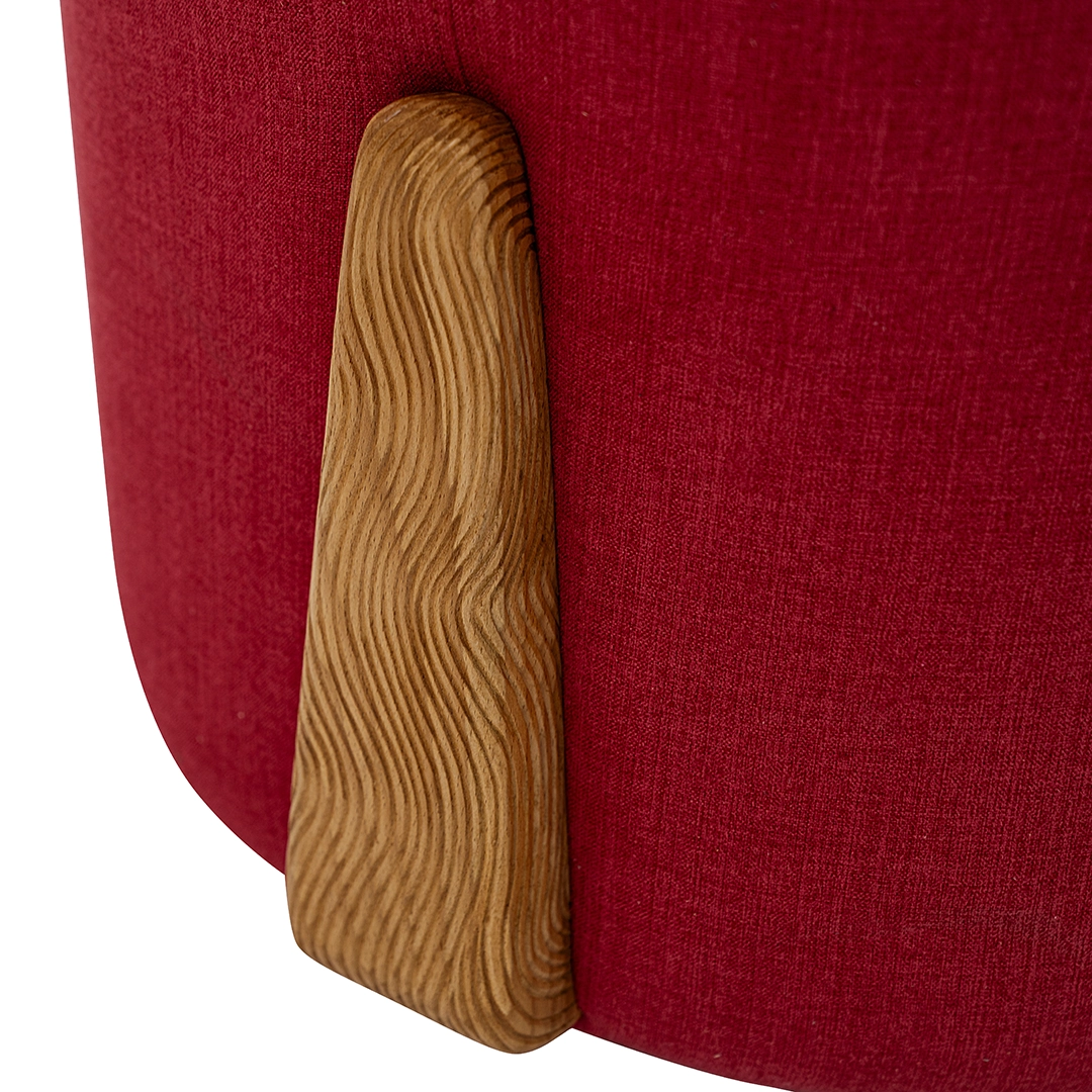 Dante Round Pouffe thumbnail 4