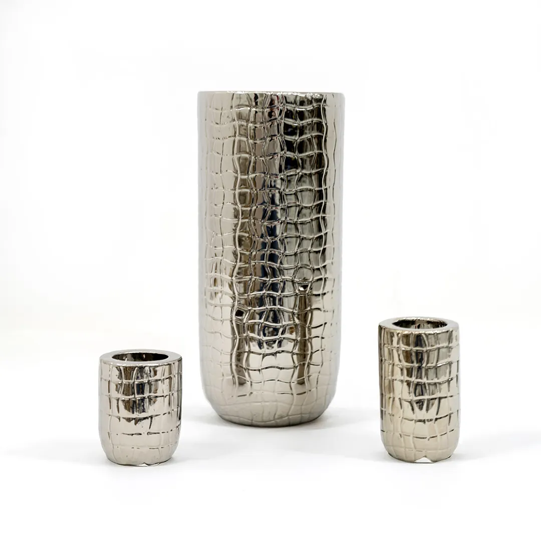 Delyn Ceramic Silver Set of Three Gift Set thumbnail 4
